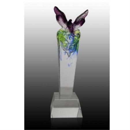 古法琉璃奖杯飞鹰奖杯淘礼巴巴