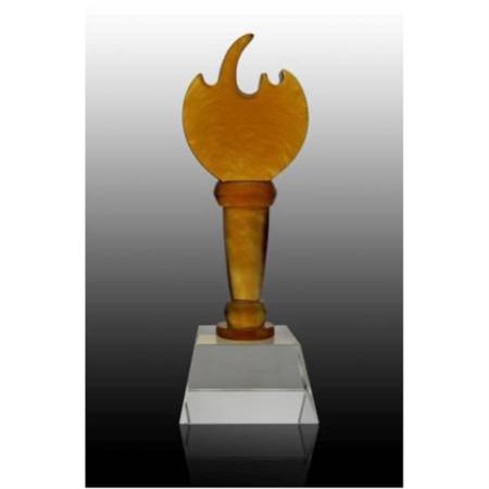 古法琉璃奖杯火炬奖杯淘礼巴巴