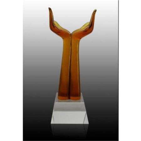 古法琉璃奖杯感恩奖杯淘礼巴巴