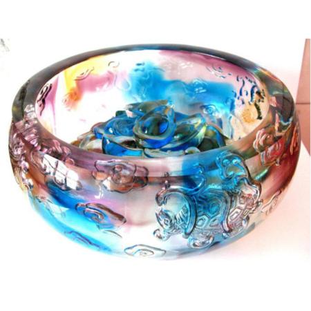 琉璃聚宝盆系列招财进宝聚宝盆淘礼巴巴