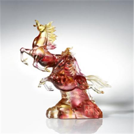 鸿运腾达 琉璃摆件淘礼巴巴