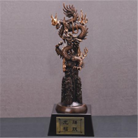 龙腾福跃 铜铸摆件淘礼巴巴