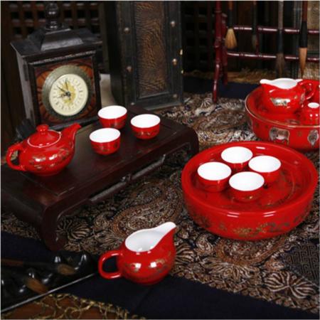 帝王红龙凤呈祥功夫套组淘礼巴巴