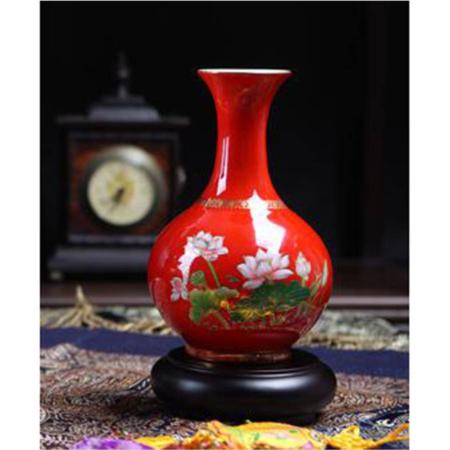 帝王红二龙戏珠小赏瓶淘礼巴巴