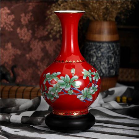 帝王红金玉满堂赏瓶淘礼巴巴