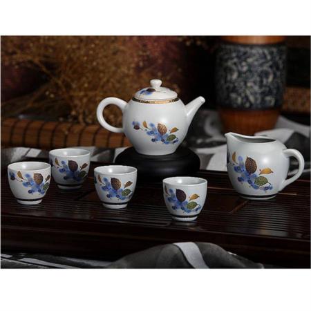 负离子金枝玉叶玲珑茶具淘礼巴巴