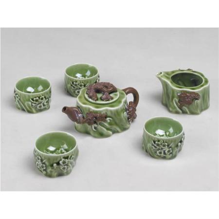 负离子寒梅暗香茶具淘礼巴巴