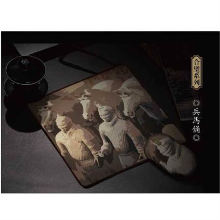 丝绸兵马俑二件套淘礼巴巴