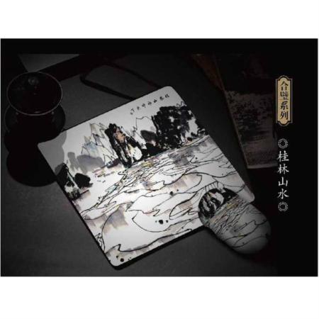 丝绸桂林山水二件套淘礼巴巴