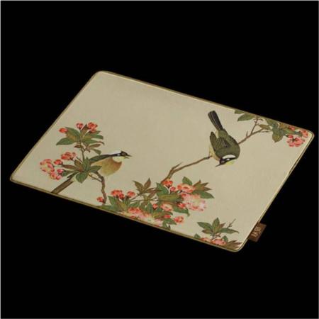 丝绸宫廷花鸟鼠标垫淘礼巴巴