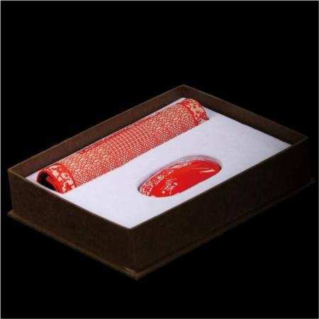 丝绸中国剪纸两件套淘礼巴巴