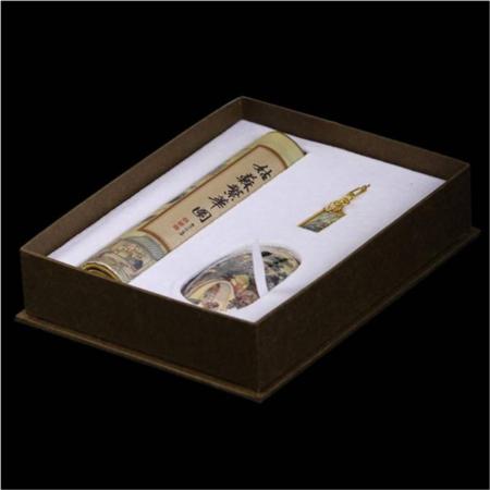 丝绸姑苏繁华图三件套淘礼巴巴