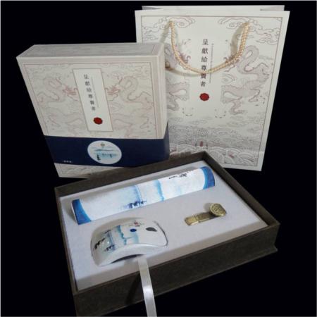 丝绸三潭印月三件套淘礼巴巴