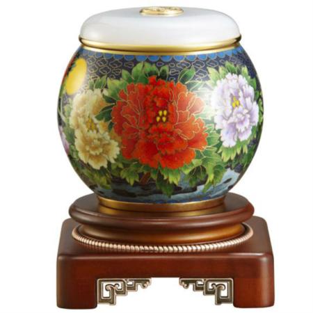 花好月圆茶叶罐家居摆件工艺收藏办公室摆件淘礼巴巴