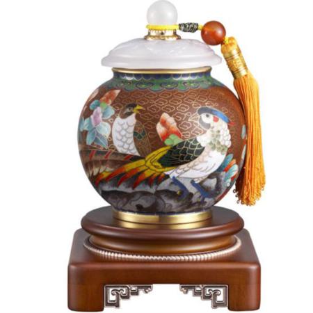 幸福美满茶叶罐家居摆件工艺收藏办公室摆件淘礼巴巴