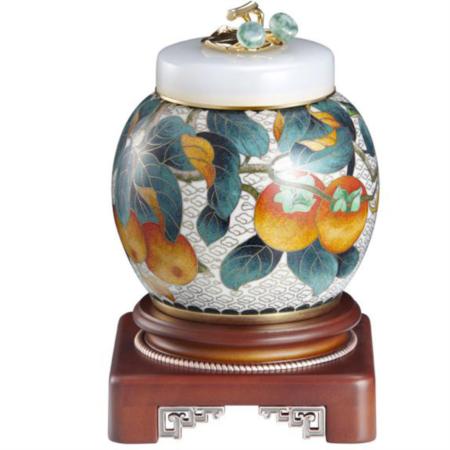 事事如意茶叶罐工艺收藏办公室摆件家居摆件淘礼巴巴