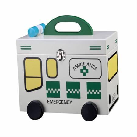 木制车型医药箱